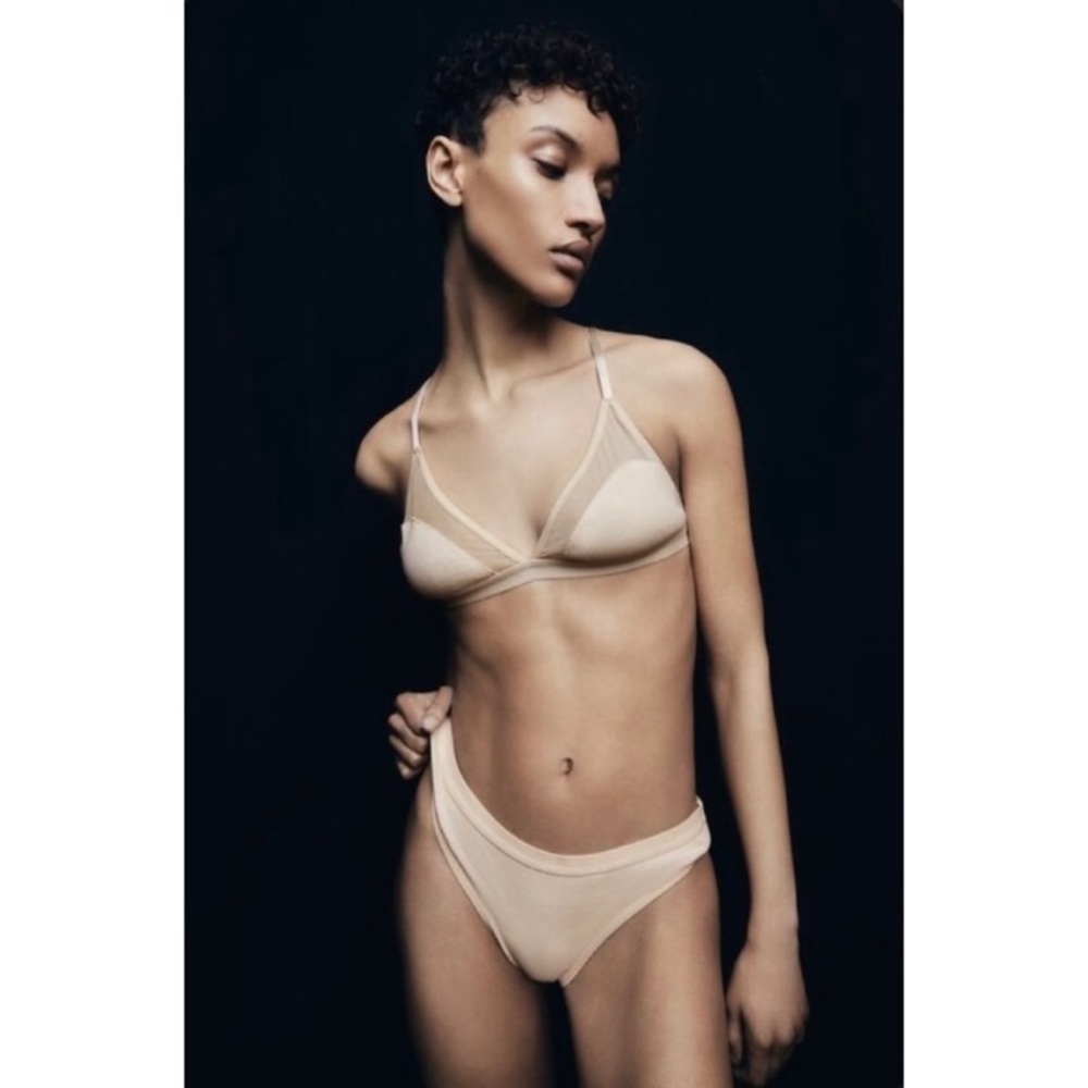 Zara | Combination Ribbed Bralette